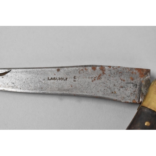 97 - A Late 19th Century Combination Pocket Knife and Spike by Laguiole