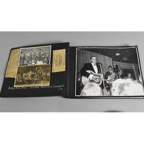 281 - A Transfer Printed Beatles Plate, Chip to Rim together with a Photograph Album Containing Music rela... 