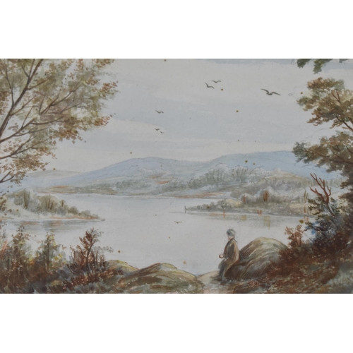 337 - Two Framed Water Colours, River Valley Scenes, Both Signed H L Chatterley, the One Dated '26 and the... 