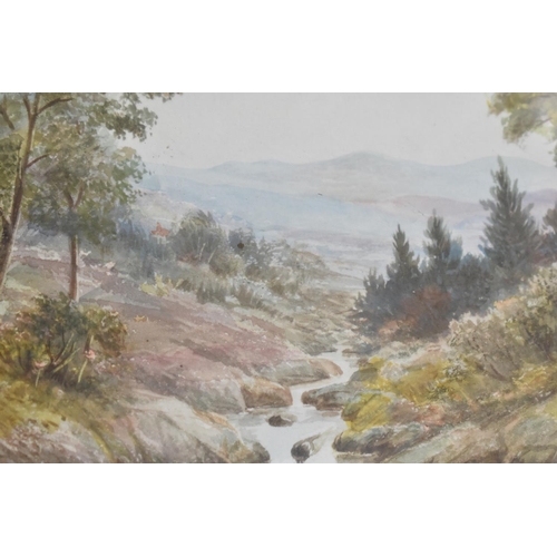 337 - Two Framed Water Colours, River Valley Scenes, Both Signed H L Chatterley, the One Dated '26 and the... 