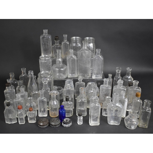 364 - A Large Collection of Various Vintage Glass Bottles