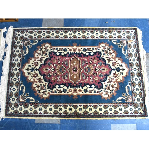 412 - A Pair of Patterned Shirvana Rugs, Each 177x122cms