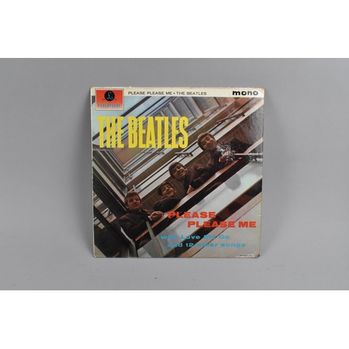 441 - A Collection of Six Beatles LPs to include The White Album No 0221714, Beatles Please Please Me LP V... 