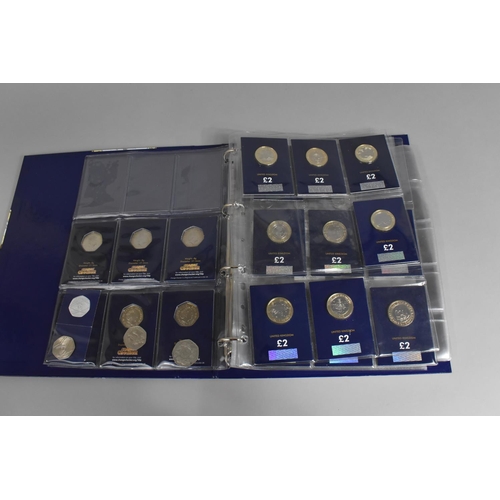 470 - A Change Checker Ring Binder Containing Various British and Foreign Mint and Circulated Coins