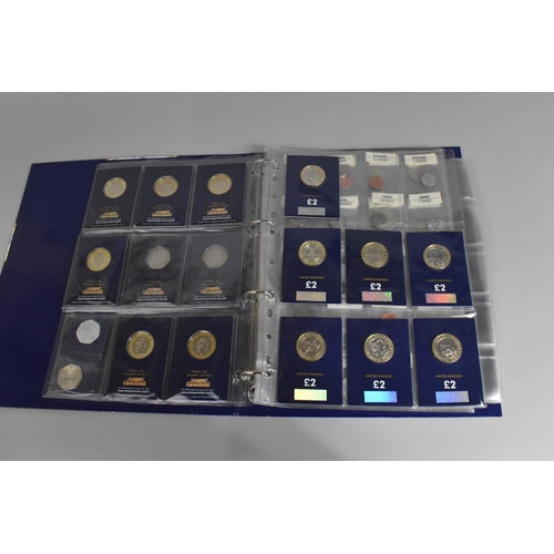 470 - A Change Checker Ring Binder Containing Various British and Foreign Mint and Circulated Coins