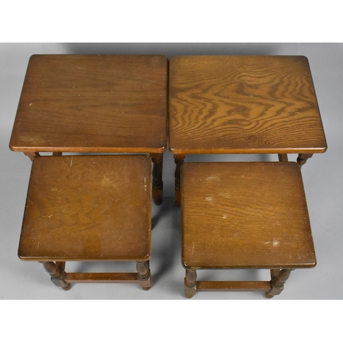 67 - Two Modern Nests of Two Tables, 41cms Wide