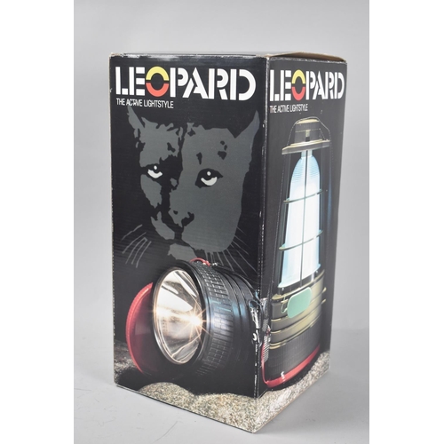 148 - An Unused Boxed Leopard All Weather Rechargeable Lantern with Search Light and Blinker