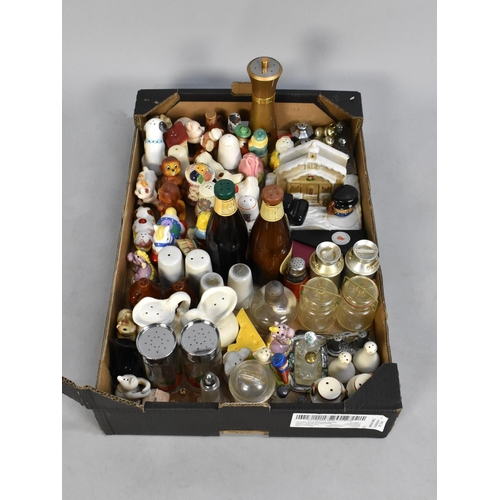 224 - A Large Collection of American and Other Cruet Sets