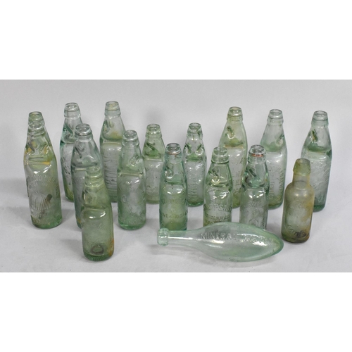 242 - A Collection of Various Vintage Marble Stop Bottles