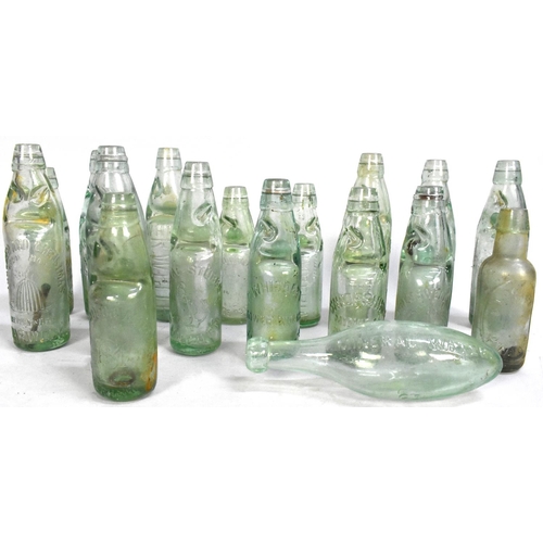 242 - A Collection of Various Vintage Marble Stop Bottles