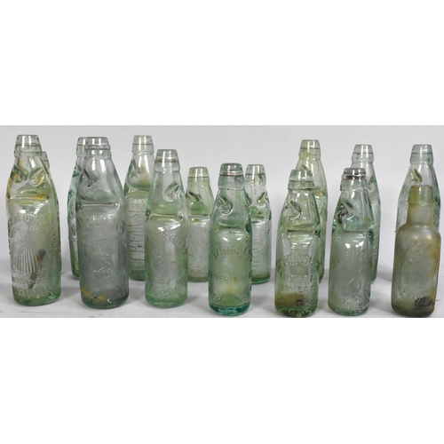 242 - A Collection of Various Vintage Marble Stop Bottles