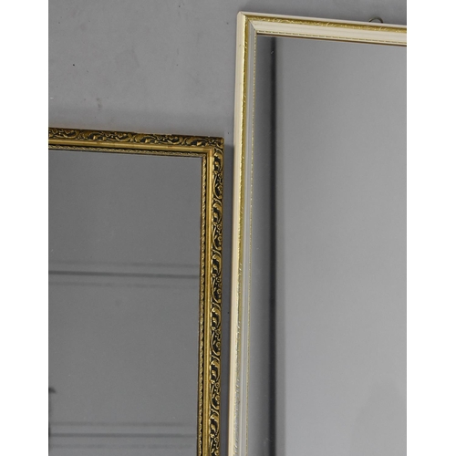 244 - Two Mid 20th century Gilt Framed Dressing Mirrors