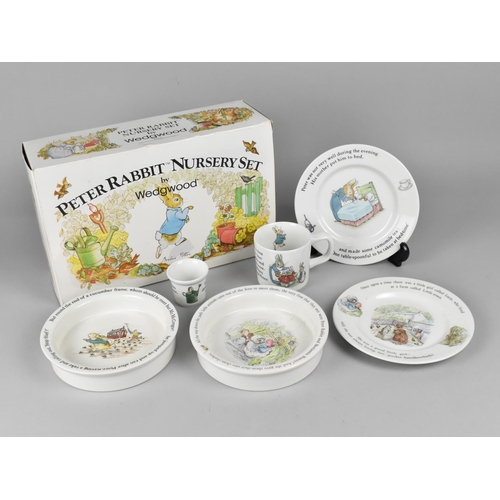 289 - A Collection of Wedgwood Peter Rabbit Children's China to Include Nursery Set