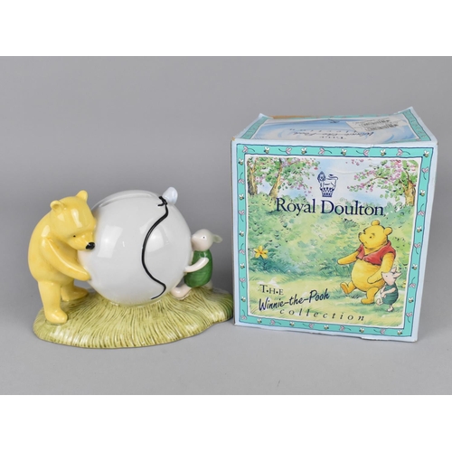 352 - A Royal Doulton Winnie-the-Pooh Collection Pooh's Blue Balloon Money Box