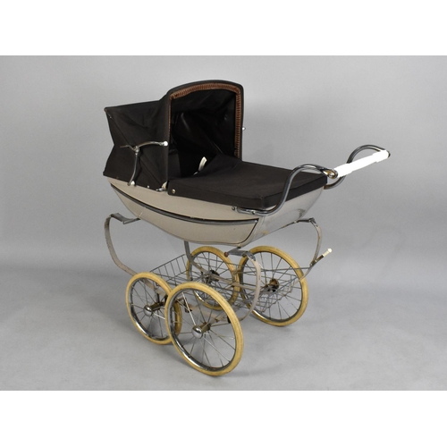 501 - A Vintage Silver Cross Coach Built Pram