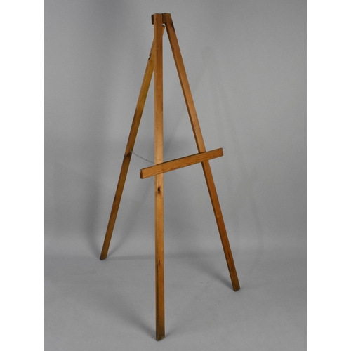 224 - A Mid 20th Century Wooden 'A' Frame Easel, 160cms High