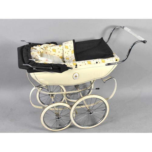 A Silver Cross Dolls Pram Classic Pooh Model