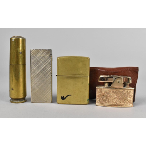 268 - A Collection of Various Vintage Pocket Lighters (We are Unable to Post This Lot)