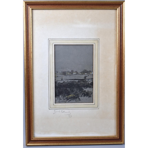 282 - A Framed Lionel Edwards Print, Hunting Scene with Fox and Huntsman, Signed in Pencil, 11x17