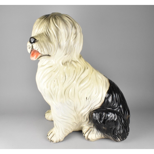 100 - A Large Advertising Paint Shop Display, Dulux Dog (Paint Shop Dudley), 61cms High