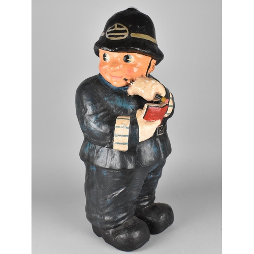 102 - A Vintage Shop Display Policeman, 59cms High