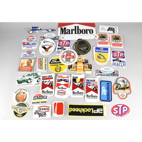 180 - A Large Collection of Various c.1970s Formula One and Motor Racing Stickers to include Silverstone G... 