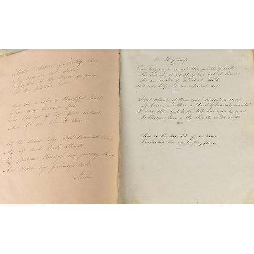 185 - A 19th Century Handwritten Book of Scriptures Dated 1841, Condition Issues To Binding