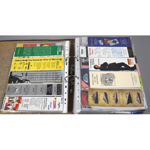 281 - Nine Albums Containing Quantity of Various Bookmarks Etc