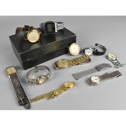 A Collection of Various Vintage and Later Wrist Watches to include ...