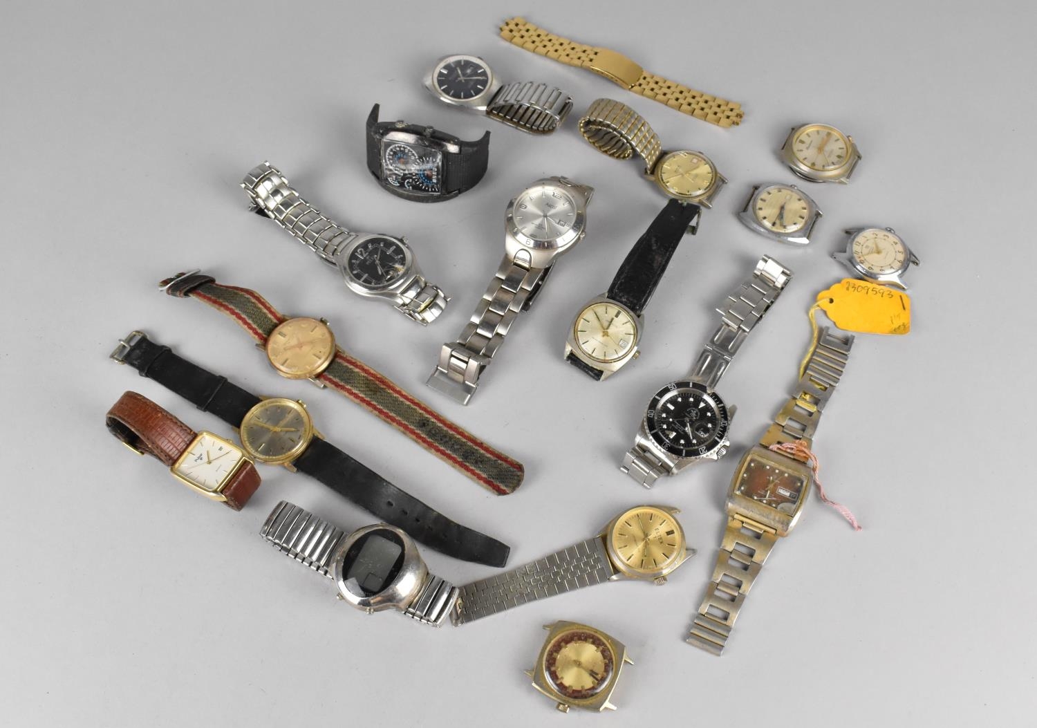 A Collection of Various Vintage Wrist Watches to include Examples by ...