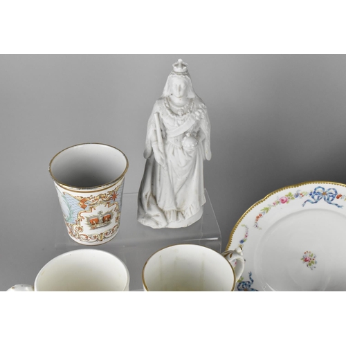 384 - A Collection of Various 19th and 20th Century China to comprise a Parian Study of Queen Victoria (AF... 