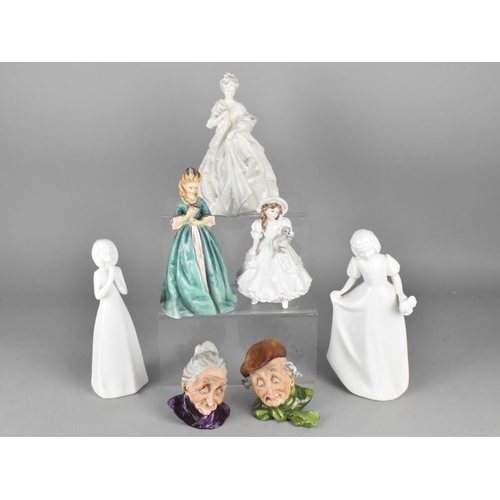 390 - A Collection of Various Ceramic Figures to comprise Royal Doulton Images, Royal Worcester Sweet Anne... 