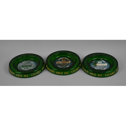 410 - A Collection of Various Advertising Ashtrays for Manns Brown Ale, Banks, Tenant's Etc