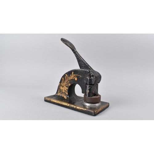 70 - A Late Victorian/Edwardian Desktop Stamp Press