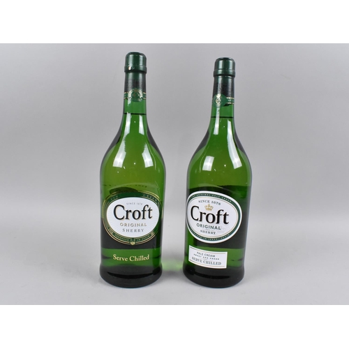 92 - Two Bottles of Croft Sherry