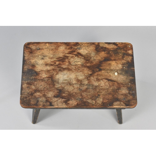 98 - A Vintage Stool, 37x22.5x30.5cms High