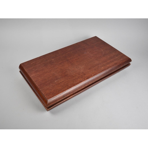 148 - A Mid/Late 20th Century Cigar Humidor, Empty, 45cms Wide