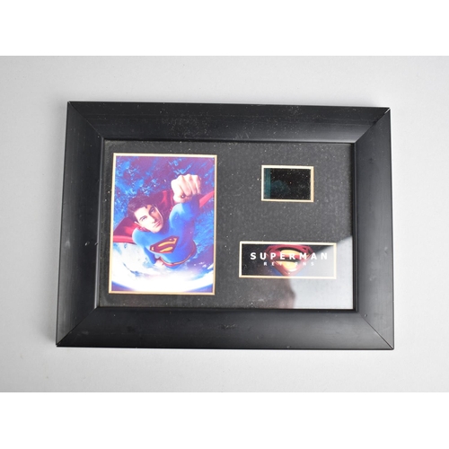 149 - A Framed Film Cell from Superman Returns, Frane 19x14cms High