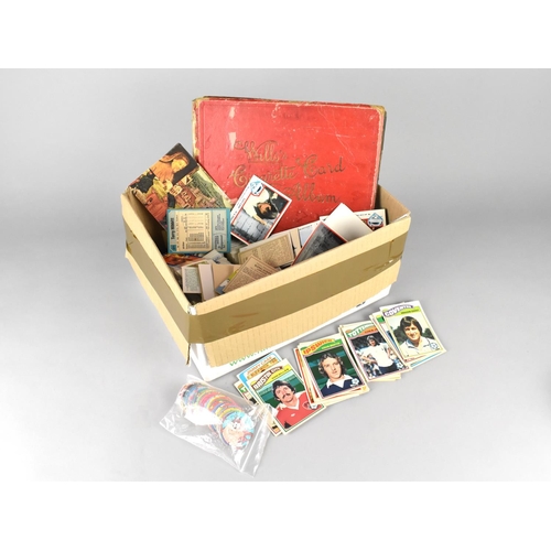 221 - A Large Collection of Various Cigarette Cards C.1978 Topps Chewing Gum Cards Etc together with a Wil... 