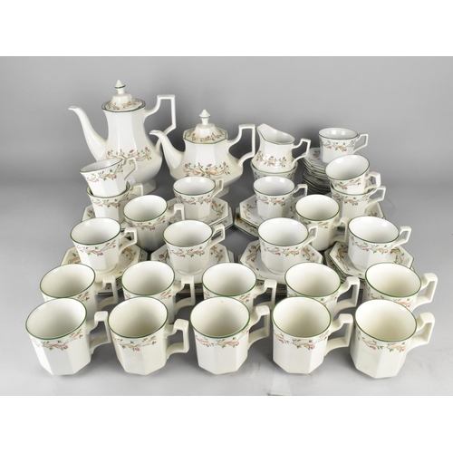 346 - A Johnson Brothers Eternal Beau Pattern Tea and Coffee Set