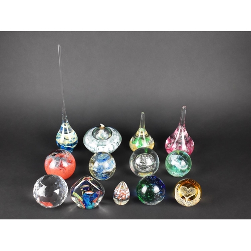 358 - A Collection of Thirteen Various Paperweights