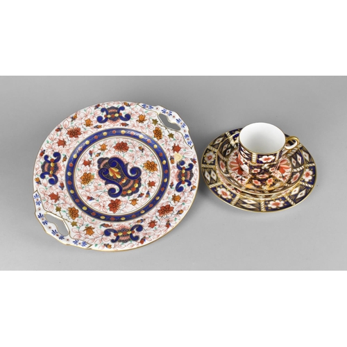 365 - A Royal Crown Derby Imari Tea Trio Comprising Cup, Saucer and Side Plate Together with an Imari Deco... 