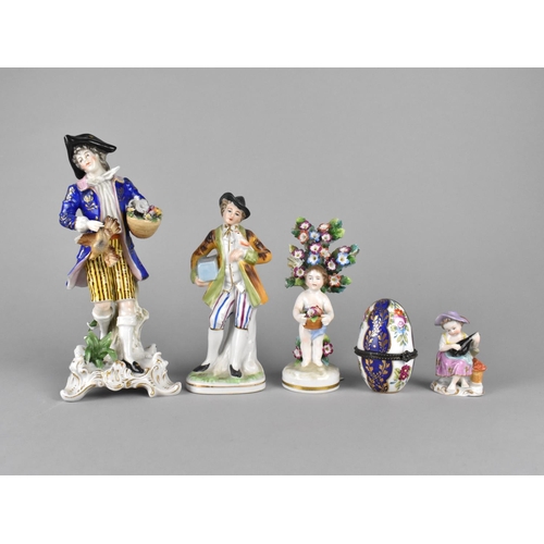 385 - A Collection of Various Continental Porcelain to include Late 19th Century, Possible French, Sampson... 