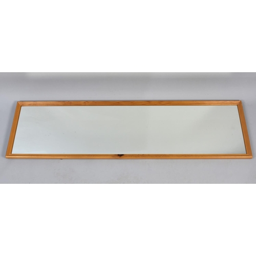 421 - A Pine Framed Dressing Mirror