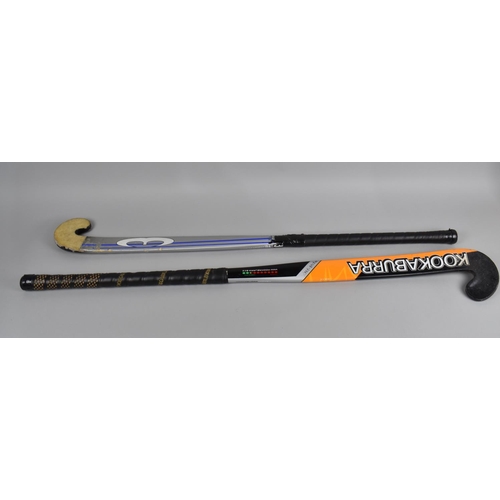 470 - A Mercian Wood Swordfish Hockey Stick Together with a Stinger by Skill zone