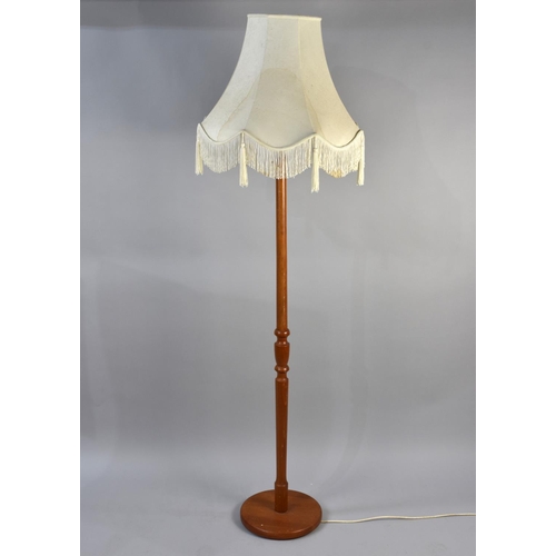 501 - A 1970s Teak Standard Lamp