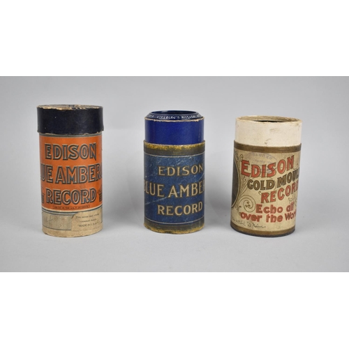 96 - A Collection of 41 Various Edison Phonograph Cylinder Rolls