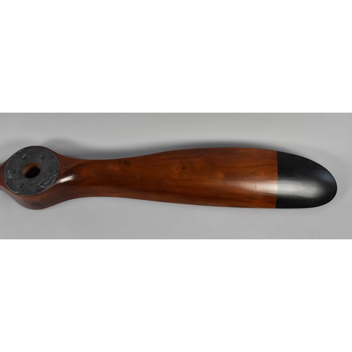 114 - A Reproduction Model of a Vintage Wooden Aircraft Propellor, 200cms Long