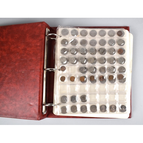 205 - Two Ring Binder Coin Albums Containing Mainly Elizabeth II Coins