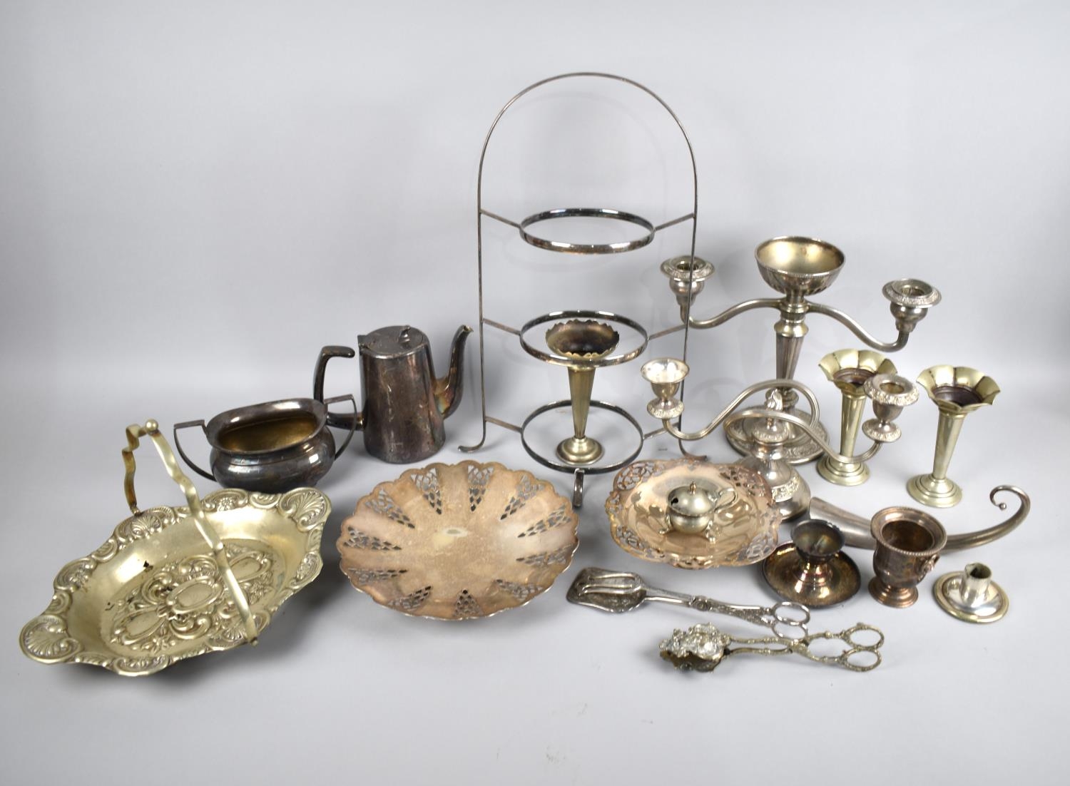 A Collection of Various Items of Silver ...